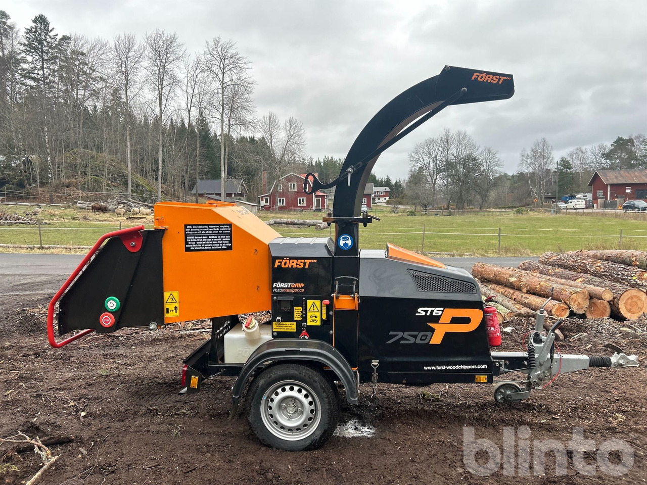 REDWOOD GLOBAL FÖRST ST6P 750 - Trituradora de madera: foto 4 REDWOOD GLOBAL FÖRST ST6P 750 - Trituradora de madera: foto 4