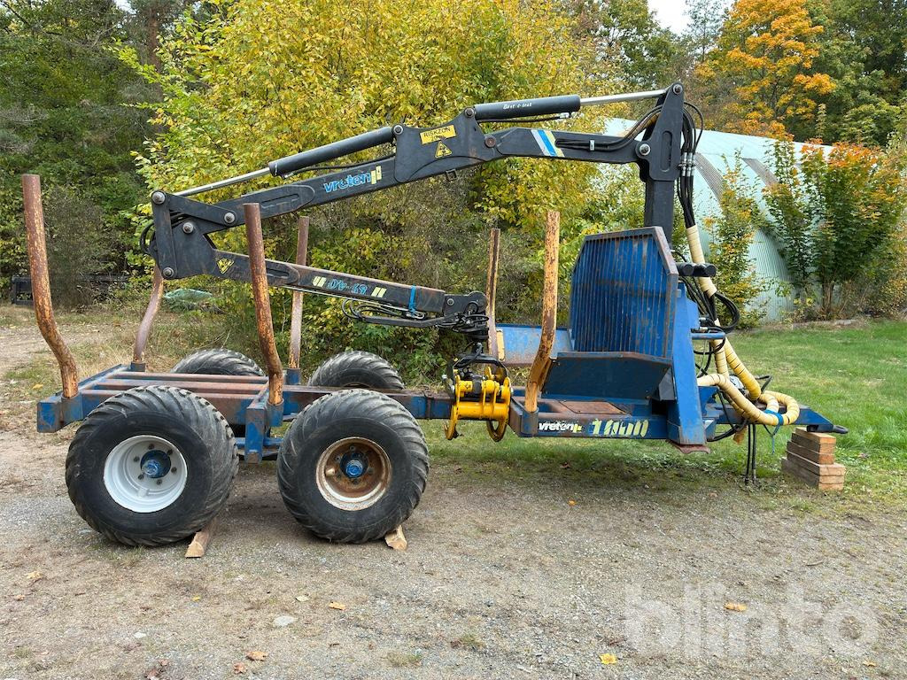 Vreten 1000 65-40 - Remolque forestal: foto 4 Vreten 1000 65-40 - Remolque forestal: foto 4
