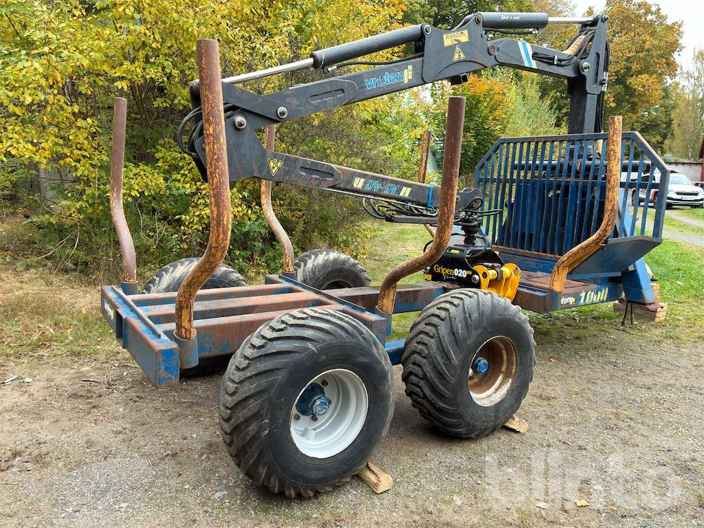 Vreten 1000 65-40 - Remolque forestal: foto 5 Vreten 1000 65-40 - Remolque forestal: foto 5