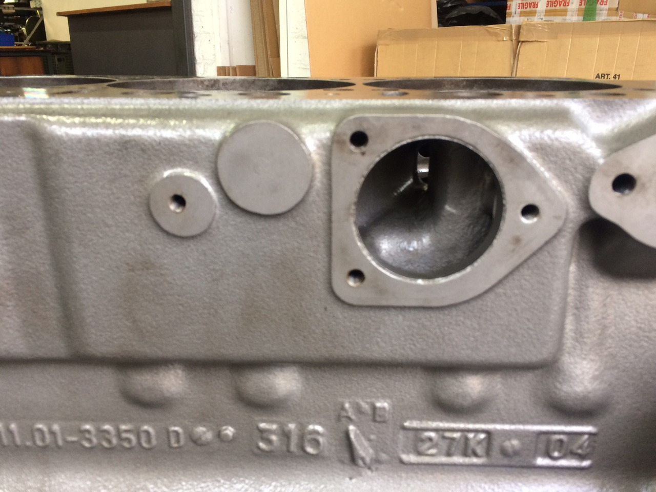 BASAMENTO MAN D2866 / D2876 / E2866 / E2876 - F2000 / BUS / INDUSTRIALI - Cárter para Autobús: foto 3 BASAMENTO MAN D2866 / D2876 / E2866 / E2876 - F2000 / BUS / INDUSTRIALI - Cárter para Autobús: foto 3