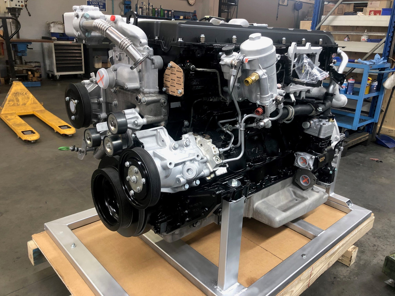 MOTORE MAN D2676LOH10 / MAN D2676 LOH10 - Motor: foto 5 MOTORE MAN D2676LOH10 / MAN D2676 LOH10 - Motor: foto 5
