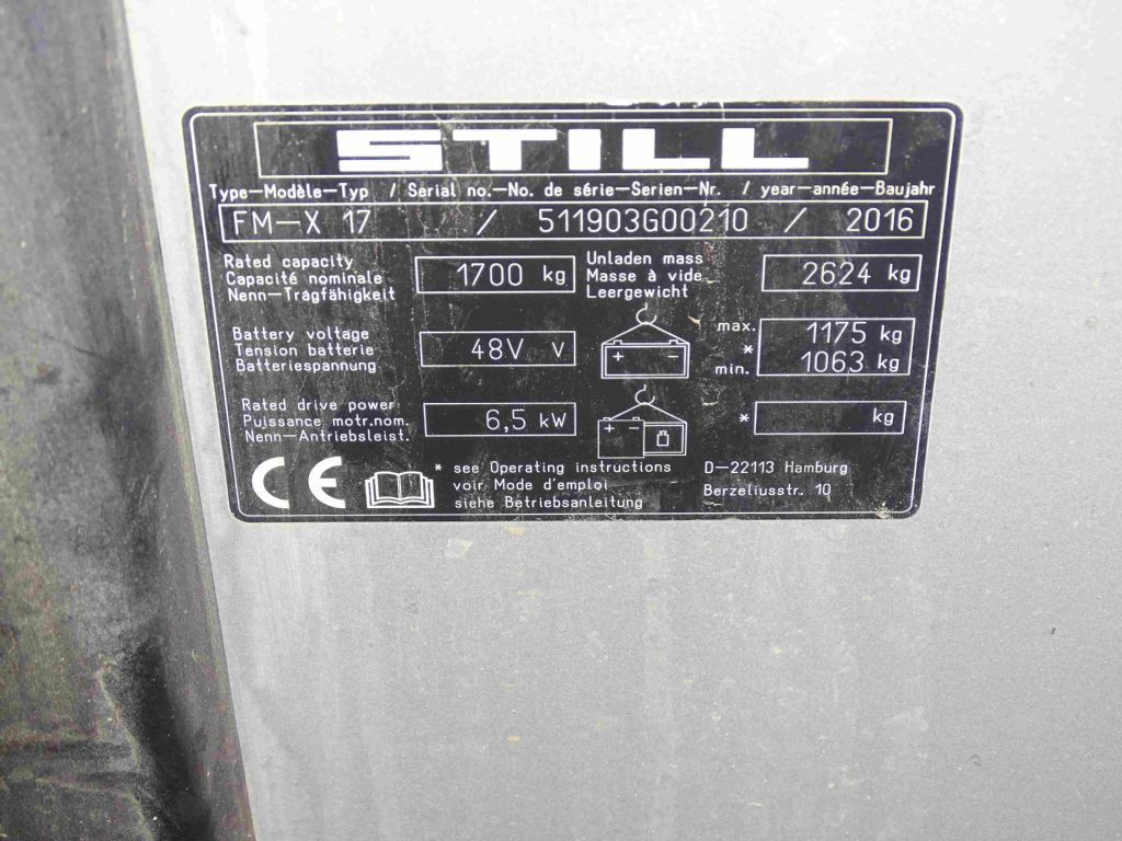 Still FM-X17 - Retráctil: foto 5 Still FM-X17 - Retráctil: foto 5