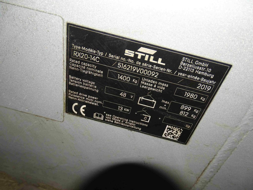 Still RX20-14C - Carretilla elevadora eléctrica: foto 5 Still RX20-14C - Carretilla elevadora eléctrica: foto 5