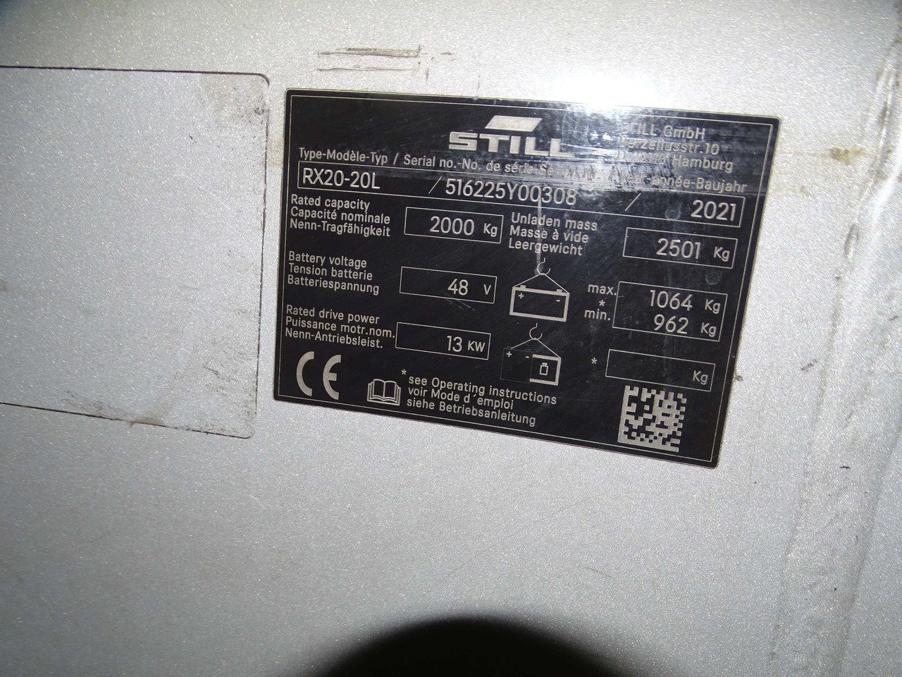 Still RX20-20L - Carretilla elevadora eléctrica: foto 5 Still RX20-20L - Carretilla elevadora eléctrica: foto 5