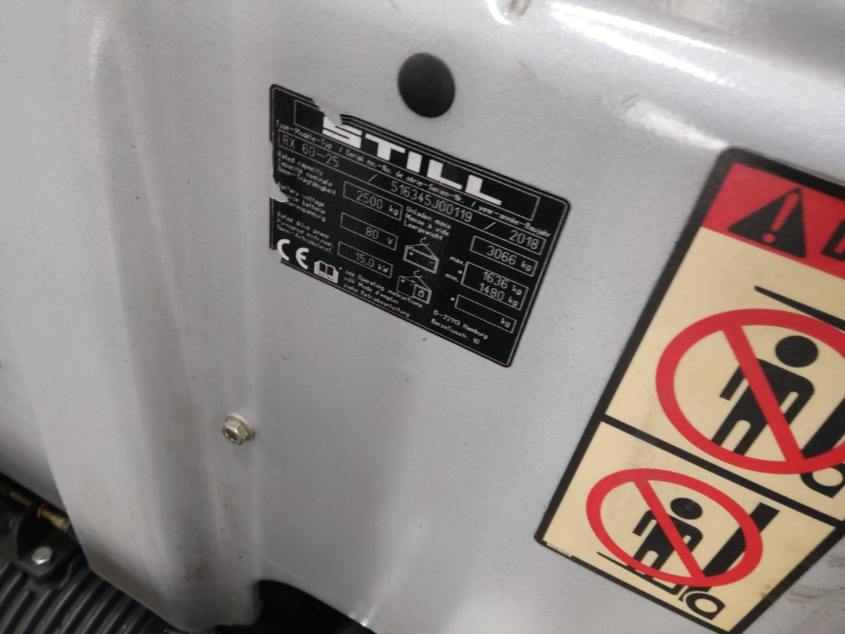 Still RX60-25 - Carretilla elevadora eléctrica: foto 5 Still RX60-25 - Carretilla elevadora eléctrica: foto 5