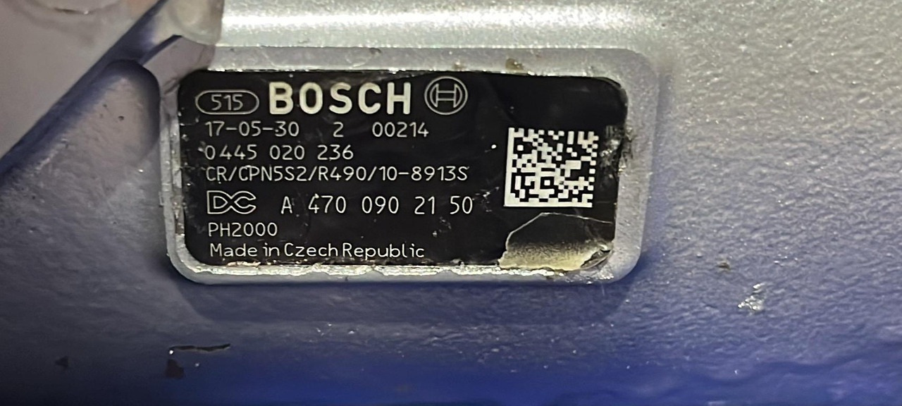 Mercedes Actros MP4 Injection Pump A4700902150 Euro 6 - Bomba de combustible: foto 5 Mercedes Actros MP4 Injection Pump A4700902150 Euro 6 - Bomba de combustible: foto 5