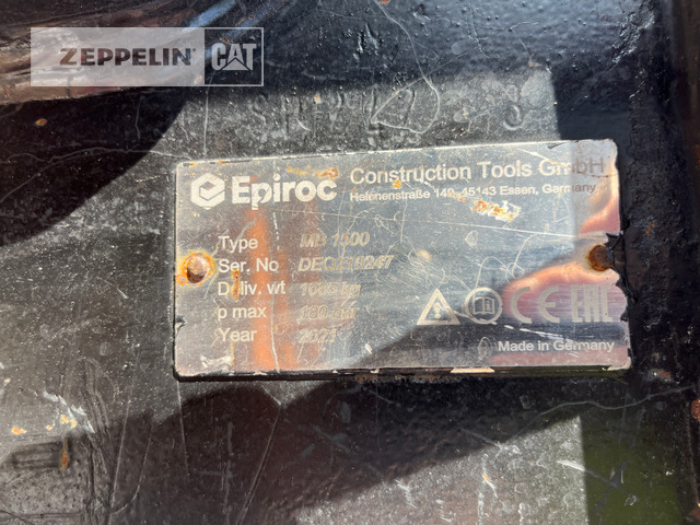 Atlas-Copco Primärprodukte Kompo - Martillo hidráulico para Maquinaria de construcción: foto 4 Atlas-Copco Primärprodukte Kompo - Martillo hidráulico para Maquinaria de construcción: foto 4