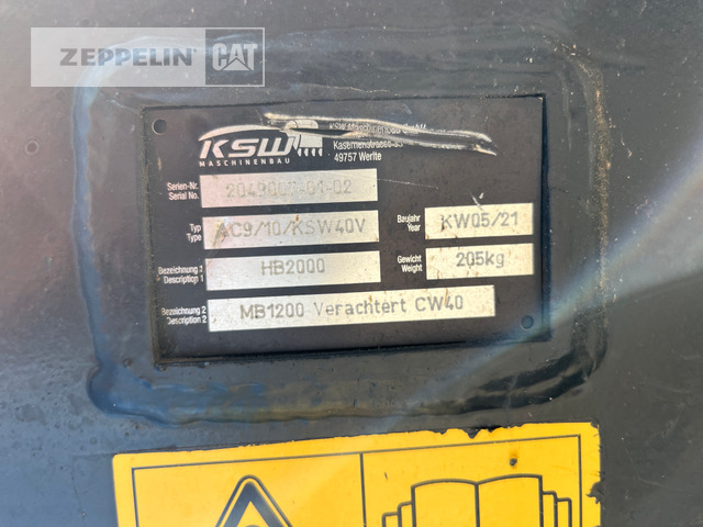 Atlas-Copco Primärprodukte Kompo - Martillo hidráulico para Maquinaria de construcción: foto 5 Atlas-Copco Primärprodukte Kompo - Martillo hidráulico para Maquinaria de construcción: foto 5