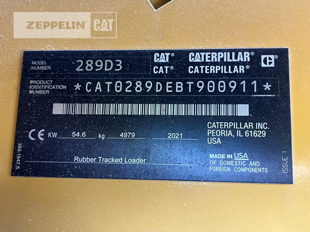 Cat 289D - Minicargadora: foto 2 Cat 289D - Minicargadora: foto 2