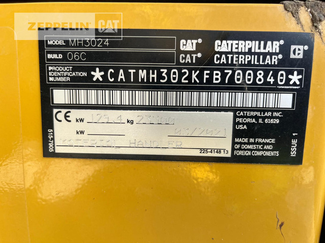 Manipulador de materiales Cat MH3024-06C: foto 12