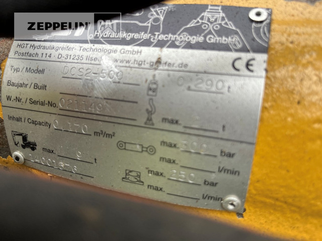 Hydraulik-Greifer-Technologie Greifer ZZ2-400 - Cuchara de mordazas: foto 4 Hydraulik-Greifer-Technologie Greifer ZZ2-400 - Cuchara de mordazas: foto 4