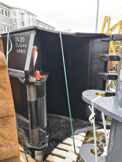 Cazo para excavadora para Maquinaria de construcción Komponenten TL1600 OQ80: foto 1