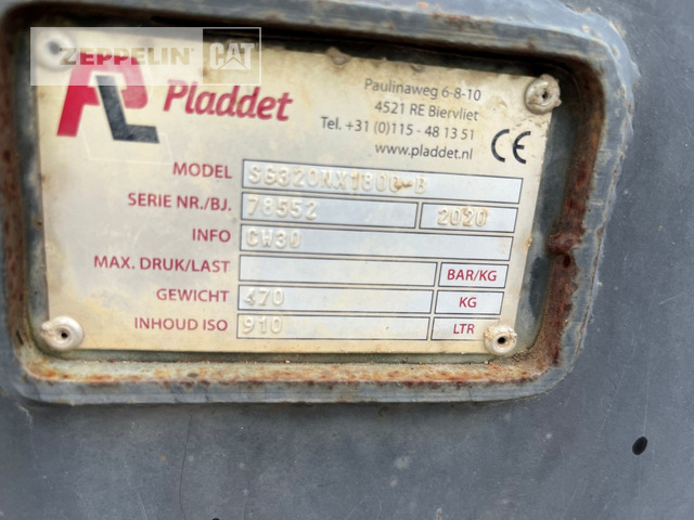 Pladdet B.V. GL1800mm CW30 - Cazo para excavadora: foto 3 Pladdet B.V. GL1800mm CW30 - Cazo para excavadora: foto 3