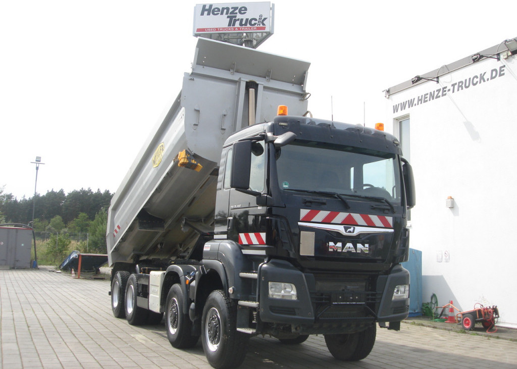 MAN TG-S 35.460 8x6 4 Achs Muldenkipper Meiller 18m³ - Dúmper: foto 1 MAN TG-S 35.460 8x6 4 Achs Muldenkipper Meiller 18m³ - Dúmper: foto 1