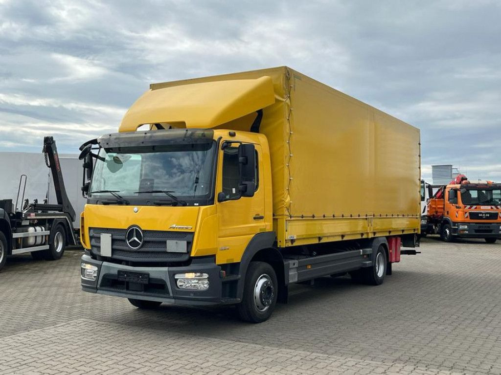 Mercedes-Benz Atego 1224 L Pritsche LBW LBW 1.5to - Camión lona: foto 1 Mercedes-Benz Atego 1224 L Pritsche LBW LBW 1.5to - Camión lona: foto 1