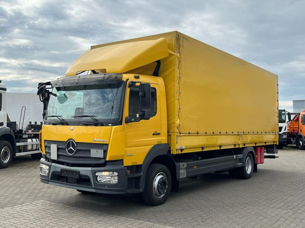 Mercedes-Benz Atego 1224 L Pritsche LBW LBW 1.5to - Camión lona: foto 1 Mercedes-Benz Atego 1224 L Pritsche LBW LBW 1.5to - Camión lona: foto 1