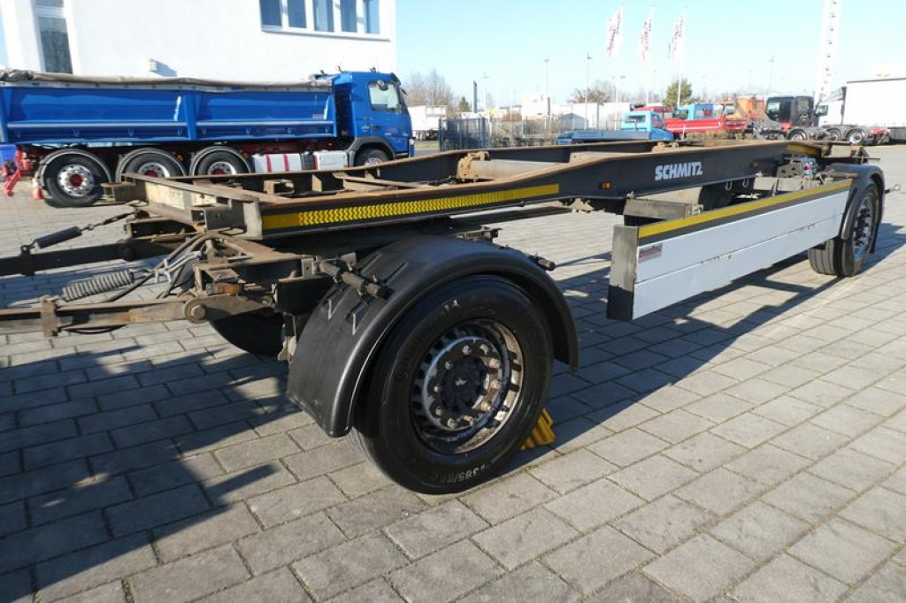 SCHMITZ GOTHA Abrollcontainernanhänger ACF 18 Containeranhänger S -Schlitten - Remolque multilift/ Portacontenedores de cadenas: foto 1 SCHMITZ GOTHA Abrollcontainernanhänger ACF 18 Containeranhänger S -Schlitten - Remolque multilift/ Portacontenedores de cadenas: foto 1