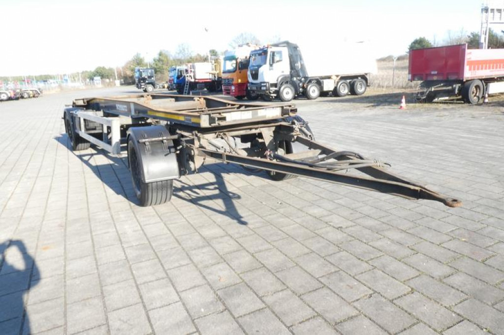 SCHMITZ GOTHA SCHMITZ GOTHA Abrollcontainernanhänger Containeranhänger ACF 18 S -Schlitten - Remolque multilift/ Portacontenedores de cadenas: foto 3 SCHMITZ GOTHA SCHMITZ GOTHA Abrollcontainernanhänger Containeranhänger ACF 18 S -Schlitten - Remolque multilift/ Portacontenedores de cadenas: foto 3