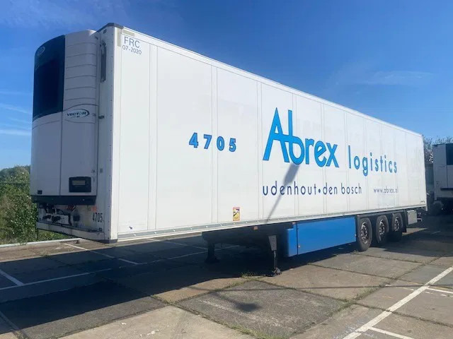 Schmitz Cargobull SCB 53B koelvries met carrier vector 1950MT 2 temp en tussenwand, - Semirremolque frigorífico: foto 1 Schmitz Cargobull SCB 53B koelvries met carrier vector 1950MT 2 temp en tussenwand, - Semirremolque frigorífico: foto 1