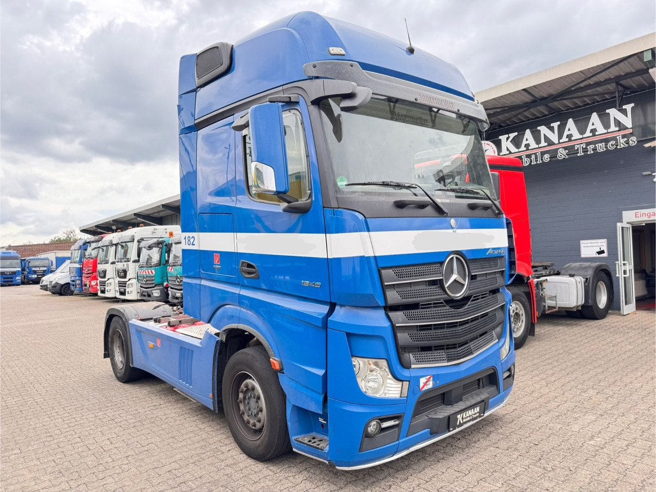 Mercedes-Benz 1848 LL Actros GIGA Hydra Walkingfloor/ Kipper - Cabeza tractora: foto 1 Mercedes-Benz 1848 LL Actros GIGA Hydra Walkingfloor/ Kipper - Cabeza tractora: foto 1