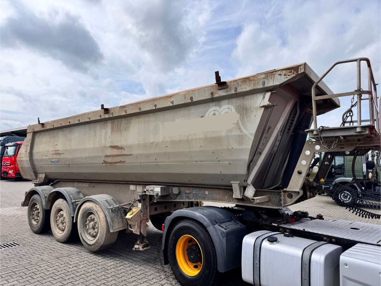 Menci SA700R Kipper Mulde 27m³ Lift Stahl 3 Stück - Semirremolque volquete: foto 2 Menci SA700R Kipper Mulde 27m³ Lift Stahl 3 Stück - Semirremolque volquete: foto 2