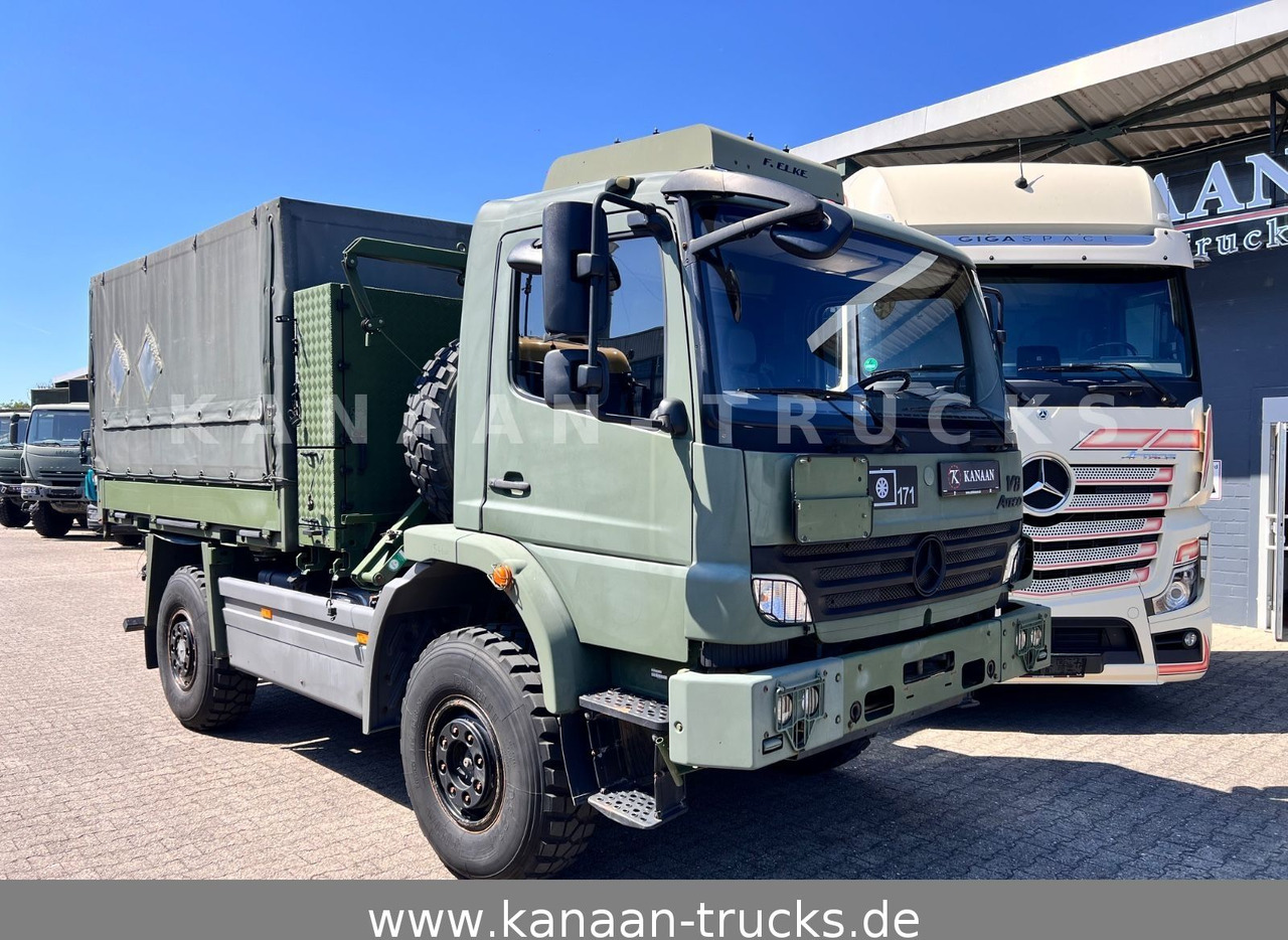 Mercedes-Benz 1018 Atego 4x4 Allrad Miltär Camper Expedition - Camión portacontenedore/ Intercambiable: foto 2 Mercedes-Benz 1018 Atego 4x4 Allrad Miltär Camper Expedition - Camión portacontenedore/ Intercambiable: foto 2
