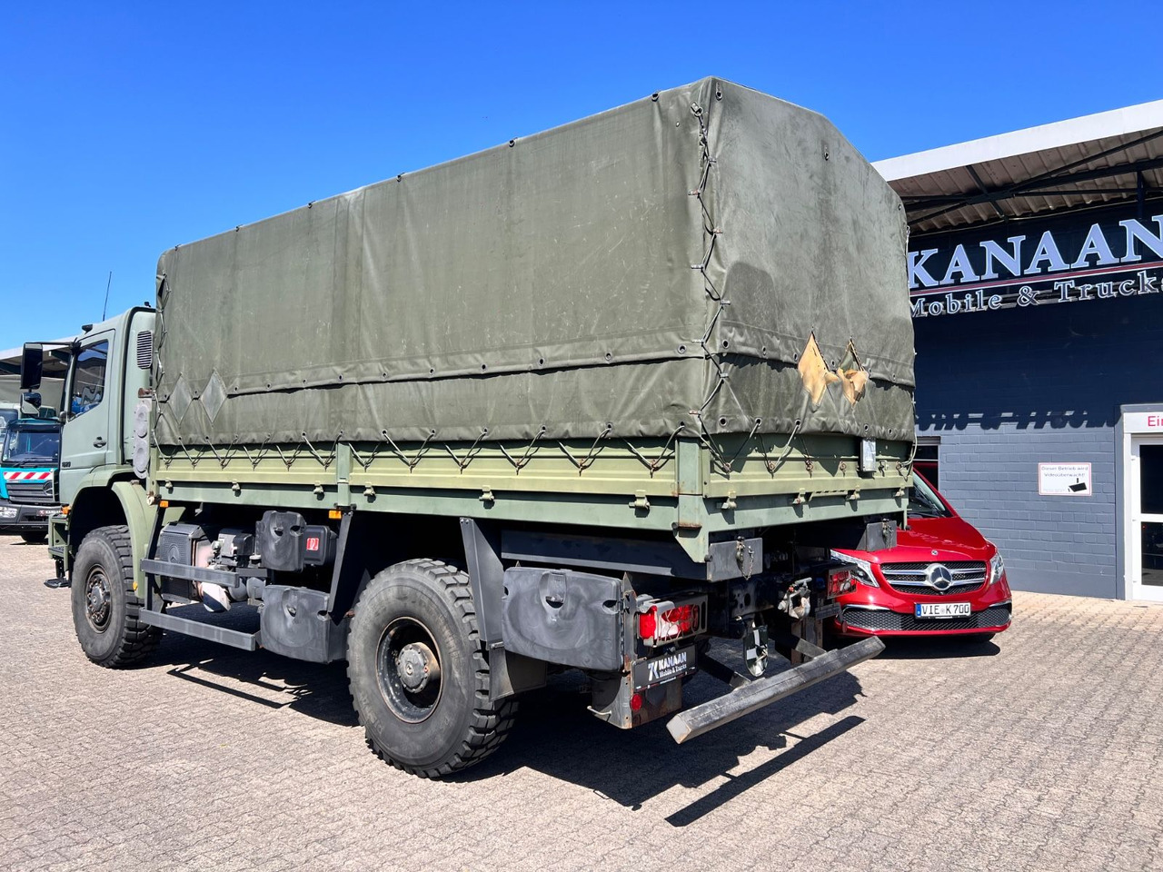 Mercedes-Benz 1829 A Axor 4x4 EX- 31 TKM Camper Expedi - Camión lona: foto 4 Mercedes-Benz 1829 A Axor 4x4 EX- 31 TKM Camper Expedi - Camión lona: foto 4