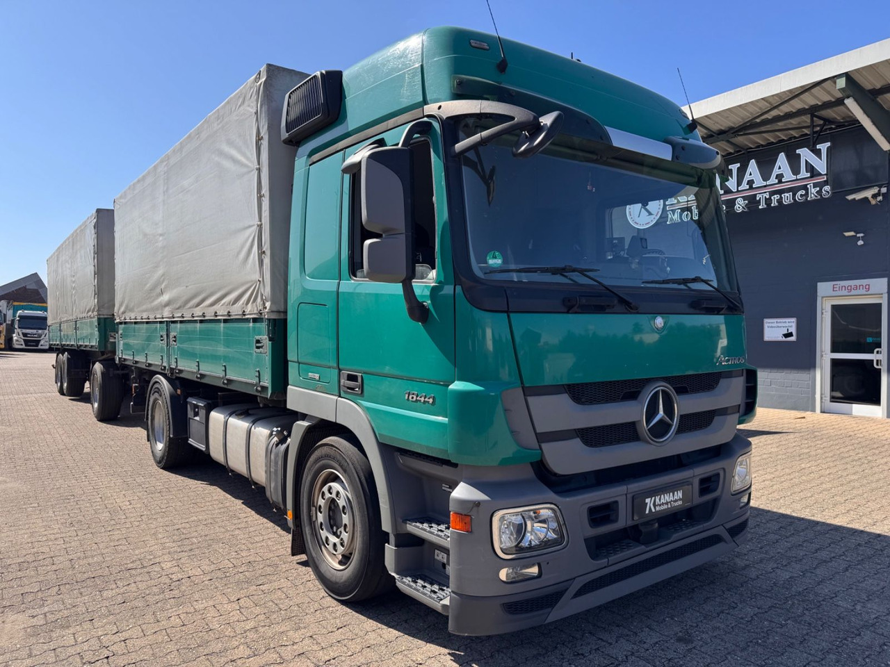 Mercedes-Benz 1844 Actros MP3 3-SeitenKipper Getreide Pritsche - Camión volquete: foto 2 Mercedes-Benz 1844 Actros MP3 3-SeitenKipper Getreide Pritsche - Camión volquete: foto 2