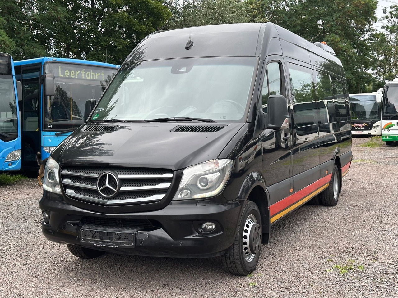 Minibús, Furgoneta de pasajeros Mercedes-Benz Sprinter 519 CDi (Euro 6*Leder Sitze): foto 6